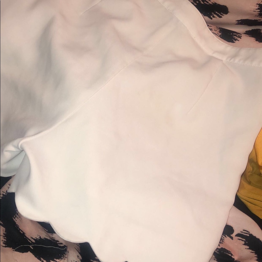 White shorts